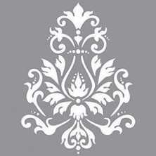 Artikel Damask 15 Stencil Tasarımı 30 x 30 cm