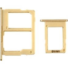 OEM Samsung J530 J5 Pro Sim Çekmecesi Takım Gold