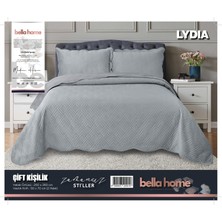 Bella Home Lydia Kadife Yatak Örtüsü Çift Kişilik