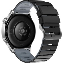 MobaxAksesuar Huawei Watch 5 / 4 / 3 Pro 22MM Kordon Double Soft Yumuşak Silikon Band Str-27