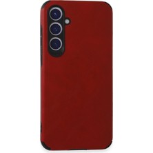 Eco Port Samsung Galaxy S23 Fe Kılıf Loop Deri Silikon - Kırmızı