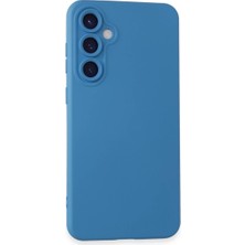 Eco Port Samsung Galaxy S23 Fe Kılıf Nano Içi Kadife Silikon - Mavi