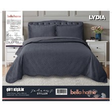 Bella Home Lydia Kadife Yatak Örtüsü Çift Kişilik