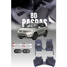 Stiloto Suzuki Vitara  (2015-2024) 8d Deri Havuzlu Oto Paspas | Tam Koruma,araca Özel & Hızlı Montaj