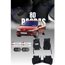 Stiloto Renault Laguna 1 (1994-2001) 8d Deri Havuzlu Oto Paspas | Tam Koruma,araca Özel Kesim & Hızlı Montaj