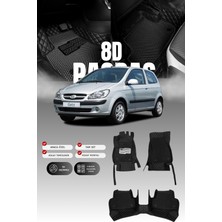 Stiloto Hyundai Getz (2002-2011) 8d Deri Havuzlu Oto Paspas | Tam Koruma,araca Özel Kesim & Hızlı Montaj