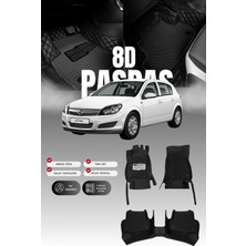 Stiloto Opel Astra H  Hatchback (2004–2010) 8d Deri Havuzlu Oto Paspas | Tam Koruma & Hızlı Montaj
