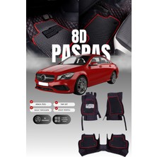 Stiloto Mercedes Cla 200 / C117 (2013-2026) 8d Deri Havuzlu Oto Paspas | Tam Koruma & Hızlı Montaj