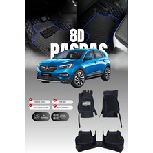 Stiloto Opel Grandland x (2017-2021) 8d Deri Havuzlu Oto Paspas | Tam Koruma,araca Özel & Hızlı Montaj