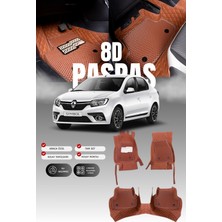 Stiloto Renault Symbol (2013-2020) 8d Deri Havuzlu Oto Paspas | Tam Koruma,araca Özel & Hızlı Montaj