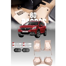 Stiloto Peugeot 2008 (2013-2019) 8d Deri Havuzlu Oto Paspas | Tam Koruma,araca Özel Kesim & Hızlı Montaj