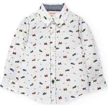 Boboli Erkek Çocuk Uçak Baskılı Gömlek