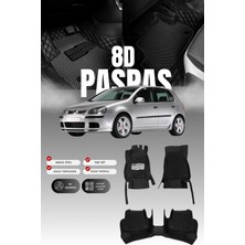 Stiloto Volkswagen Golf 5 (2004-2009) 8d Deri Havuzlu Oto Paspas | Tam Koruma,araca Özel & Hızlı Montaj
