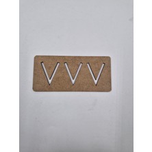 10 Adet Ahşap Temel Simetrik Şekiller No1 Montessori Çizim Okul Dıy Etkinlik Aktivite Sanat 15 cm x