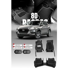 Stiloto Hyundai Kona (2017-2022) 8d Deri Havuzlu Oto Paspas | Tam Koruma,araca Özel Kesim & Hızlı Montaj