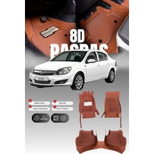 Stiloto Opel Astra H  Sedan (2004-2010) 8d Deri Havuzlu Oto Paspas | Tam Koruma & Hızlı Montaj