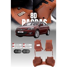 Stiloto Opel Astra J  Sedan (2010-2015) 8d Deri Havuzlu Oto Paspas | Tam Koruma & Hızlı Montaj