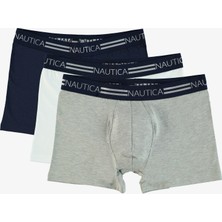 Nautica Erkek Renkli 3lü Boxer X15309T.1BW