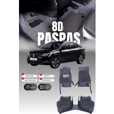 Stiloto Renault Tailant (2021 ve Sonrası) 8d Deri Havuzlu Oto Paspas | Tam Koruma,araca Özel & Hızlı Montaj