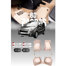 Stiloto Citroen Berlingo (2008-2018) 8d Deri Havuzlu Oto Paspas | Tam Koruma,araca Özel & Hızlı Montaj