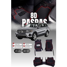 Stiloto Mercedes Gls 350 / X166 (2015-2019) 8d Deri Havuzlu Oto Paspas | Tam Koruma & Hızlı Montaj