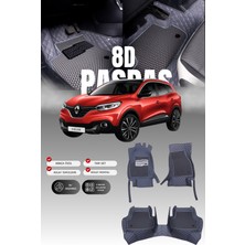Stiloto Renault Kadjar (2015-2021) 8d Deri Havuzlu Oto Paspas | Tam Koruma,araca Özel & Hızlı Montaj