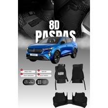 Stiloto Renault Rafale (2024 ve Sonrası) 8d Deri Havuzlu Oto Paspas | Tam Koruma,araca Özel & Hızlı Montaj