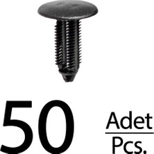 Alpha Auto Part Ford Escort Için Koltuk Bakalit Klips - 50 Adet