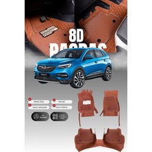 Stiloto Opel Crossland x (2017-2020) 8d Deri Havuzlu Oto Paspas | Tam Koruma,araca Özel & Hızlı Montaj