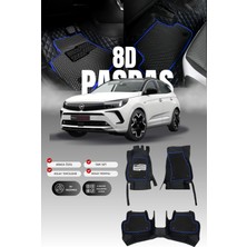 Stiloto Opel Grandland (2021-2024) 8d Deri Havuzlu Oto Paspas | Tam Koruma,araca Özel & Hızlı Montaj