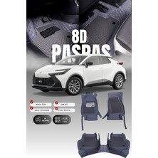 Stiloto Toyota Ch-R (2023 ve Sonrası) 8d Deri Havuzlu Oto Paspas | Tam Koruma,araca Özel & Hızlı Montaj