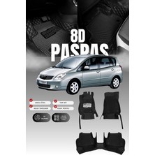Stiloto Toyota Corolla Verso (2001-2004 ) 8d Deri Havuzlu Oto Paspas | Tam Koruma & Hızlı Montaj