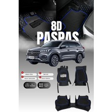 Stiloto Chery Tiggo 8 Pro (2020-2022) 8d Deri Havuzlu Oto Paspas | Tam Koruma,tam Koruma & Hızlı Montaj