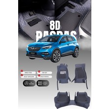 Stiloto Opel Grandland x (2017-2021) 8d Deri Havuzlu Oto Paspas | Tam Koruma,araca Özel & Hızlı Montaj
