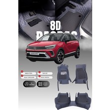 Stiloto Opel Crossland (2021-2024) 8d Deri Havuzlu Oto Paspas | Tam Koruma,araca Özel & Hızlı Montaj