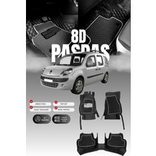 Stiloto Renault Kangoo (1998-2008) 8d Deri Havuzlu Oto Paspas | Tam Koruma,araca Özel & Hızlı Montaj