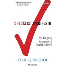Alfa Yayınları Checklıst Manifesto: Işi Doğru Yapmanın Basit Bilimi: Işler Nasıl Doğru Yapılır? + Şok Doktorini