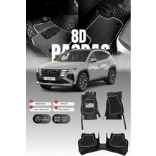Stiloto Hyundai Tucson 8d Deri Havuzlu Oto Paspas Su Geçirmez Kolay Temizlenebilir 3 Parça
