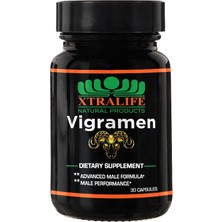Xtralife Vigramen D3-Çinko Erkeklerin Özeli İçin 30’lu Destekleyici