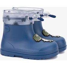 Igor Mendi Dino Borreguito Çocuk Içi Kürklü Yağmur Çizmesi - Jeans CC336-050