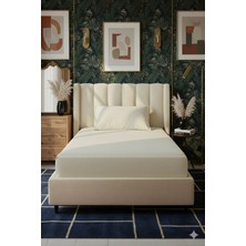 Favora %100 Pamuk Ranforce Premium Tek Kişilik Lastikli Çarşaf Seti - Kr