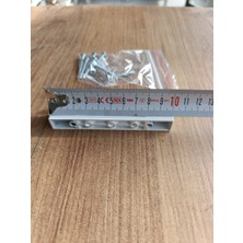 Sağlam Yapı Pvc Kapı Menteşesi  100MM Beyaz