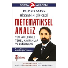 Alfa Yayınları Metematiksel Analiz - Tüm Yönleriyle Temel Kavramlar ve Değerleme