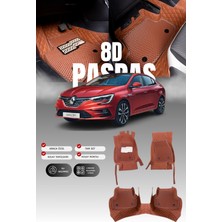 Stiloto Renault Megane 4 (2016-2025) 8d Deri Havuzlu Oto Paspas | Tam Koruma,araca Özel & Hızlı Montaj