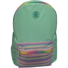 Kaukko Ortaokulçantası Rainbow Desenli Sırt Çantası