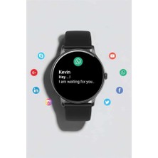 Bi Dünya Shop Akıllı Saat Çok Fonksiyonlu Sesli Görüşme Nfc Uyumlu Amoled Ekran - UD001X-50SOW6