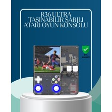 Bi Dünya Shop R36 Ultra Çift Joystickli Retro Oyun Konsolu 2500MAH Bataryalı - UD001X-50NG56