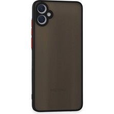 Eco Port Samsung Galaxy A05 Kılıf Montreal Silikon Kapak - Siyah