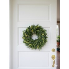 Er Loom Doğal Kapı Çelenk 16 cm