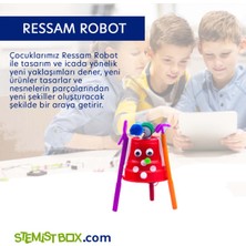 Stemist Box Resim Yapan Oyuncak Robot